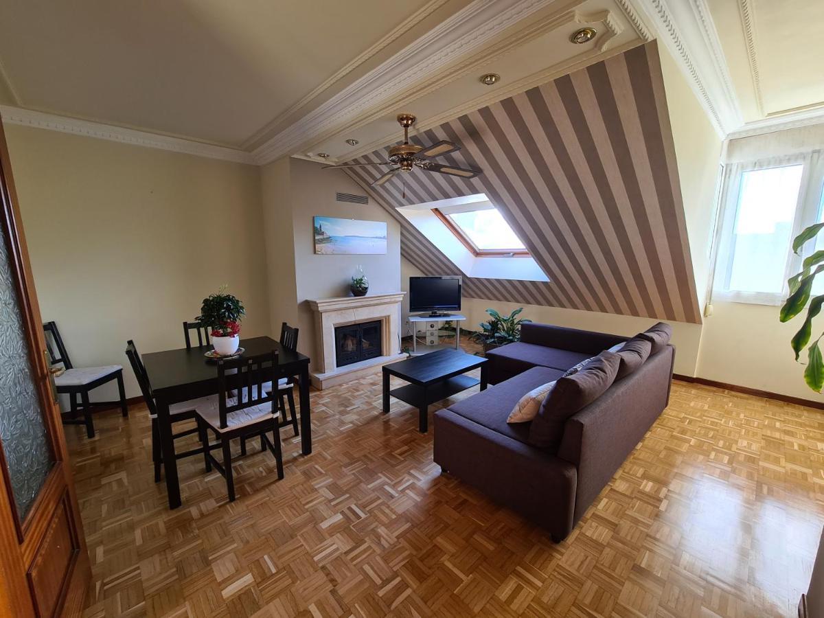 Apartmán 106A Atico Con Garaje Y Chimenea Cerca De La Playa Gijón Exteriér fotografie